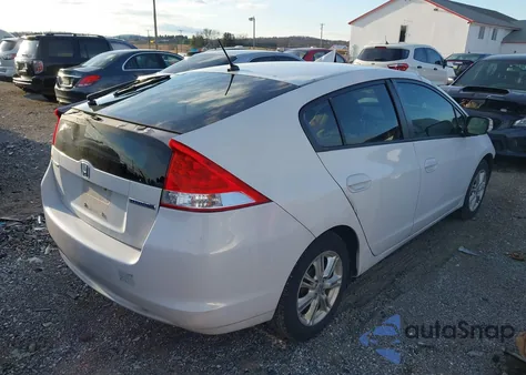 2010 Honda Insight Ex z USA, uszkodzony, nr VIN JHMZE2H73AS010242